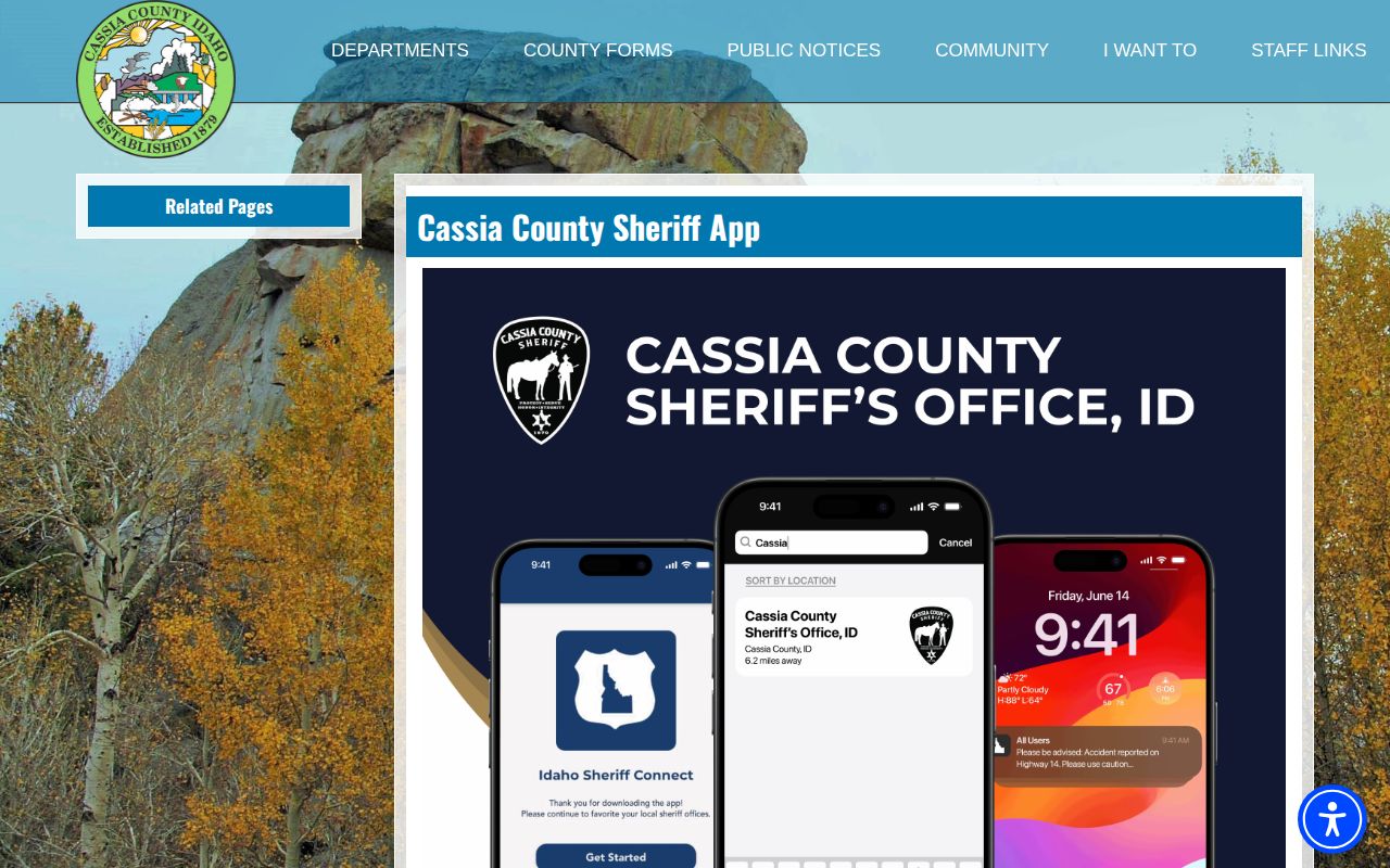 Idaho Sheriff Connect official jail information and public safety app source